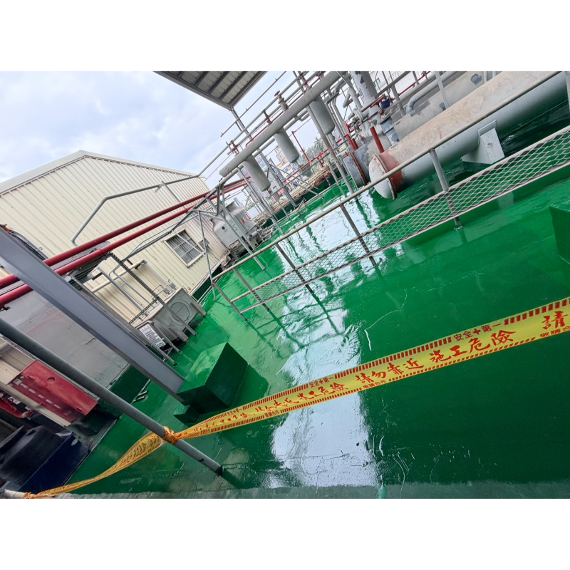 食品工程頂樓舊有pu清除新作pu防水工程