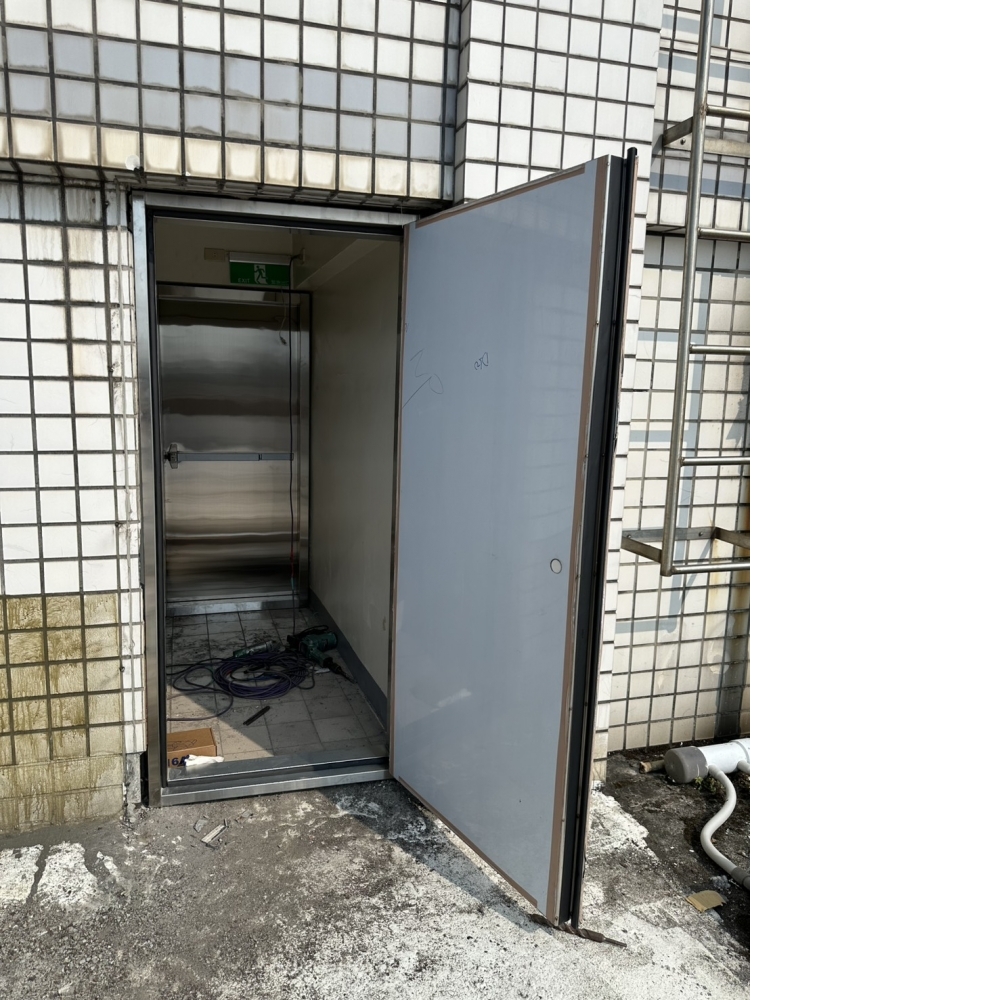 平鎮社區大樓防火門更/F60A不鏽鋼防火門/F60A遮煙烤漆防火門/符合建築法規&消防法規