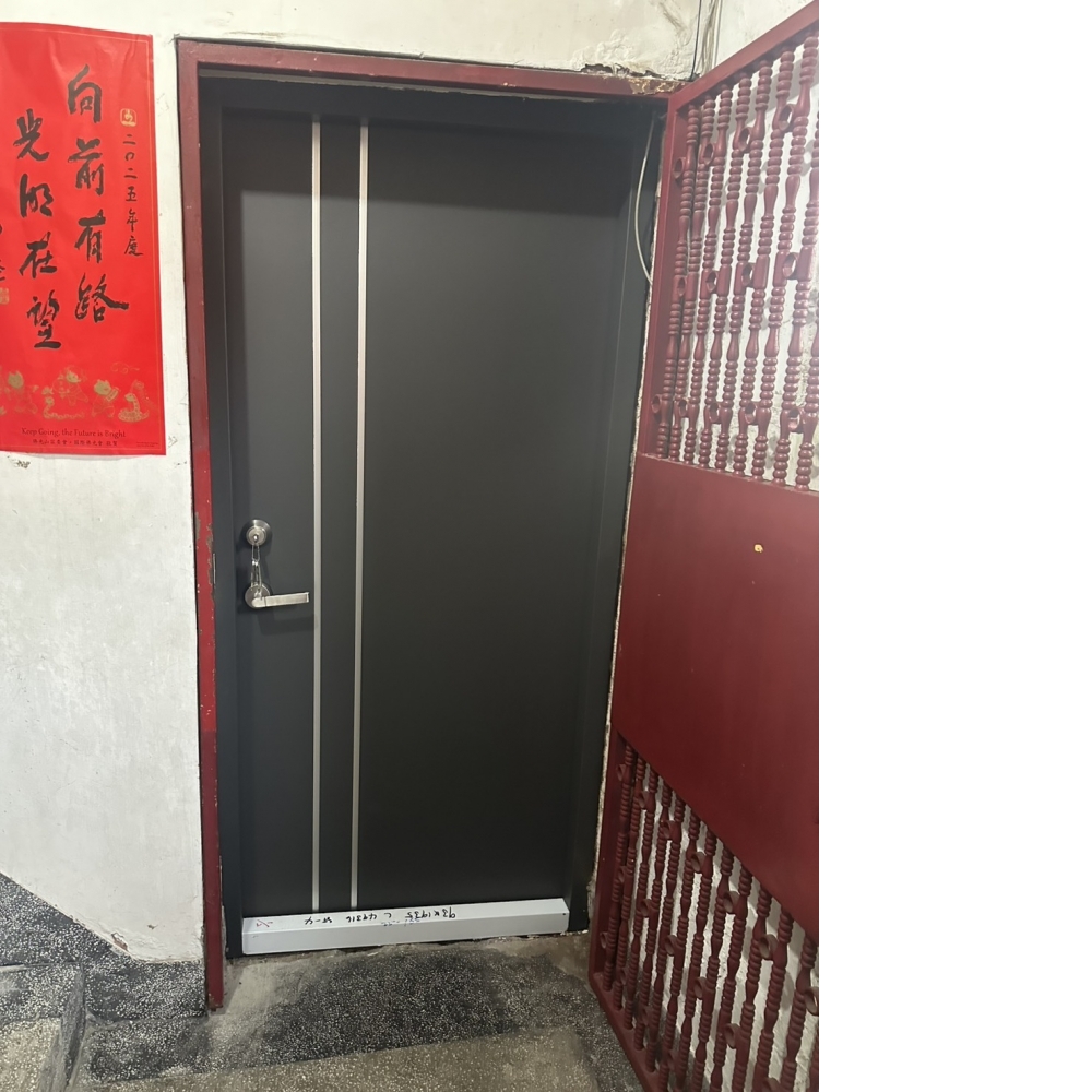 板橋公寓住家更換內玄關/直卡門