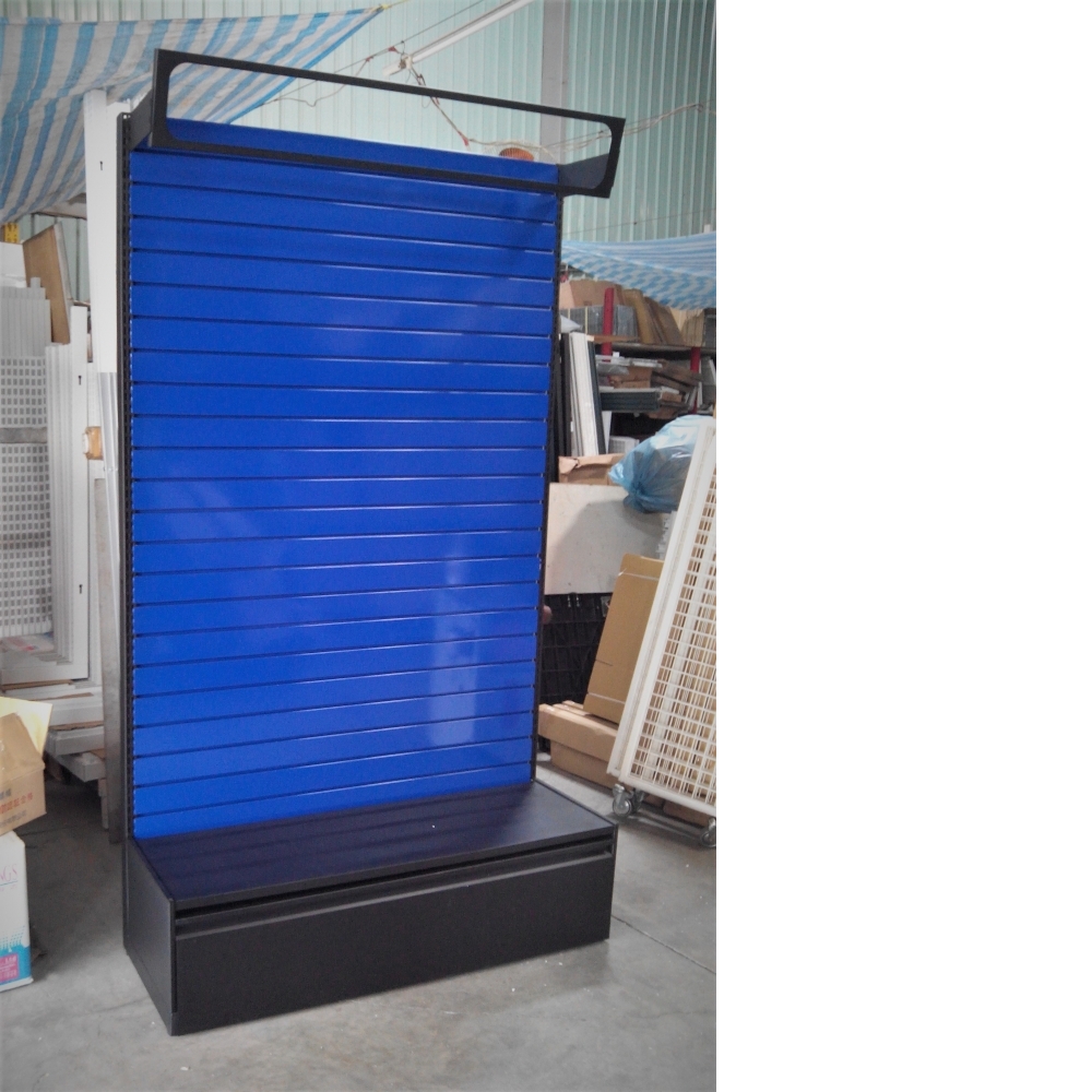 槽板架+燈箱+抽屜