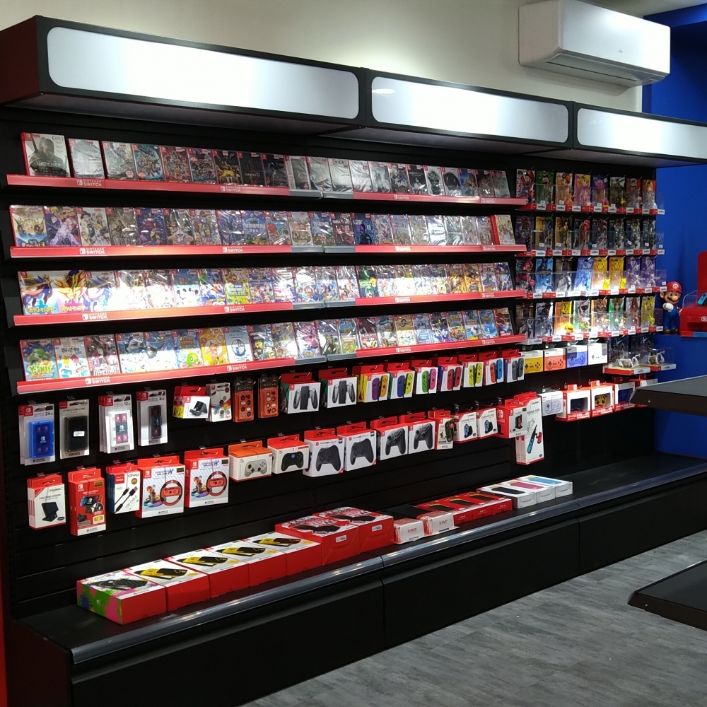 槽板架+燈箱+抽屜