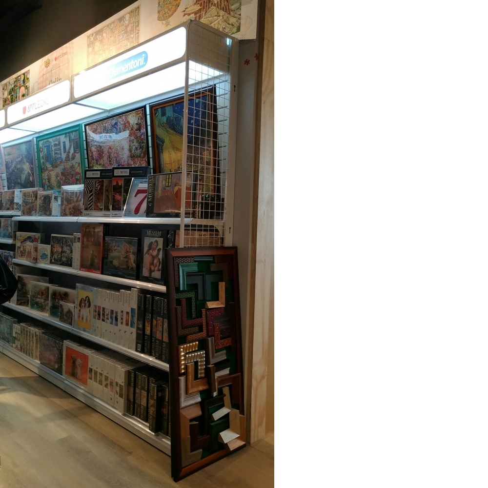 槽板架+燈箱+抽屜