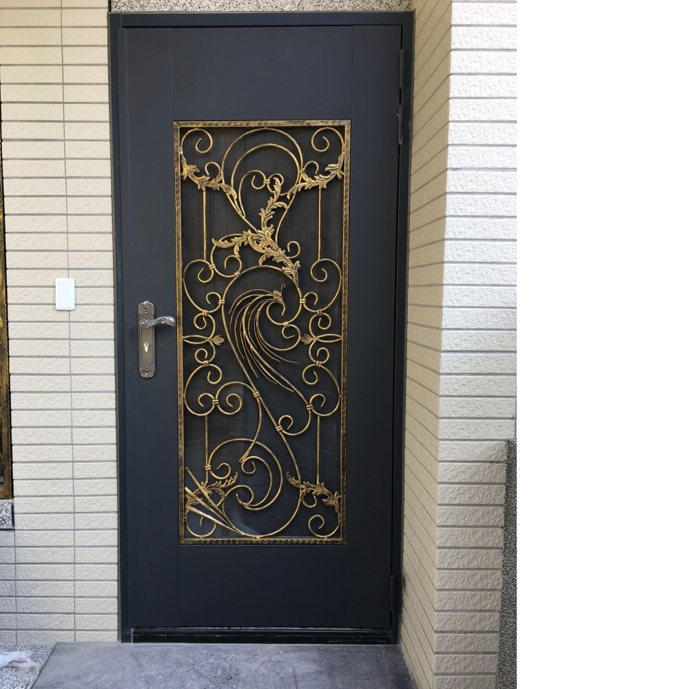 不鏽鋼鐵門及通風防盜門