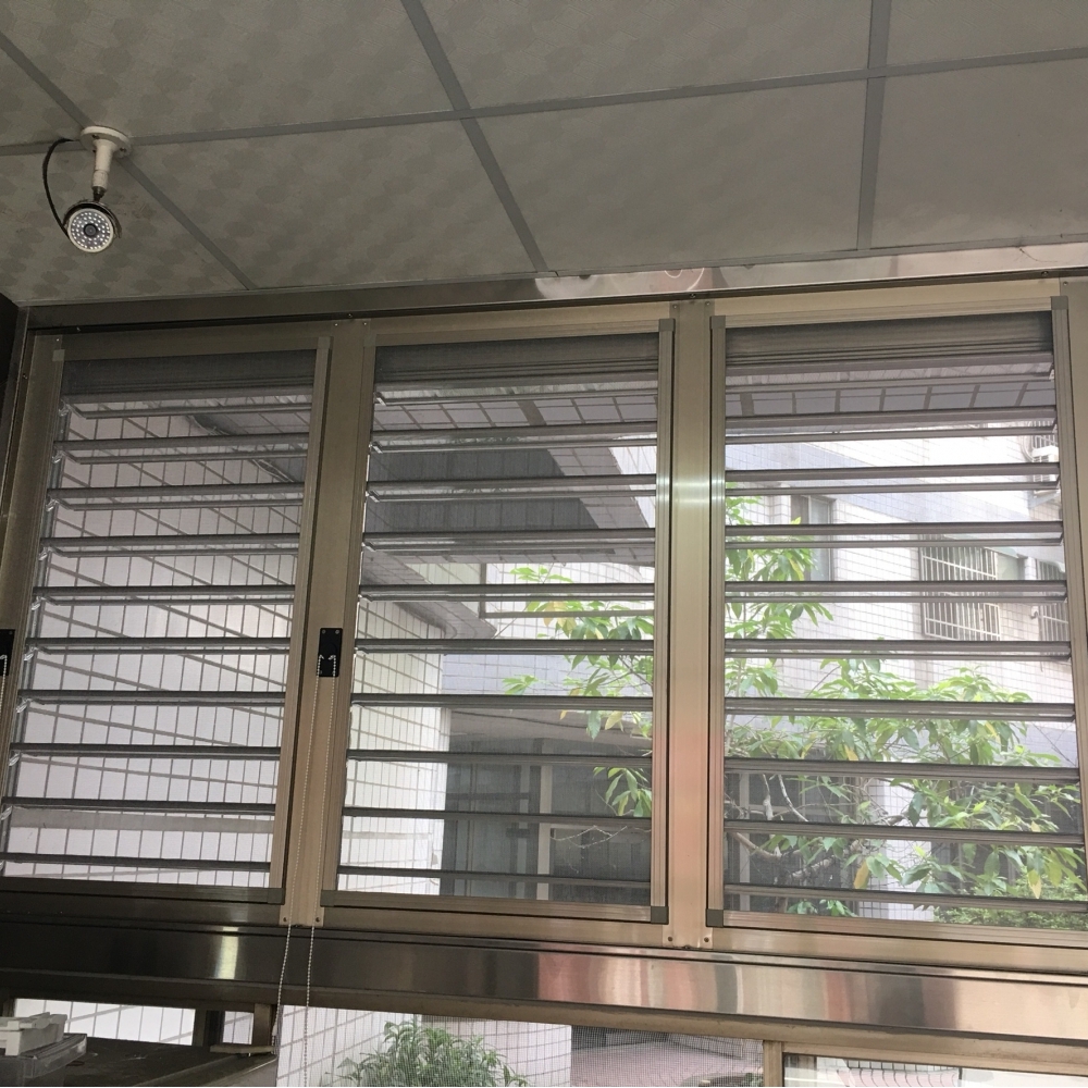 活動百葉防盜紗窗