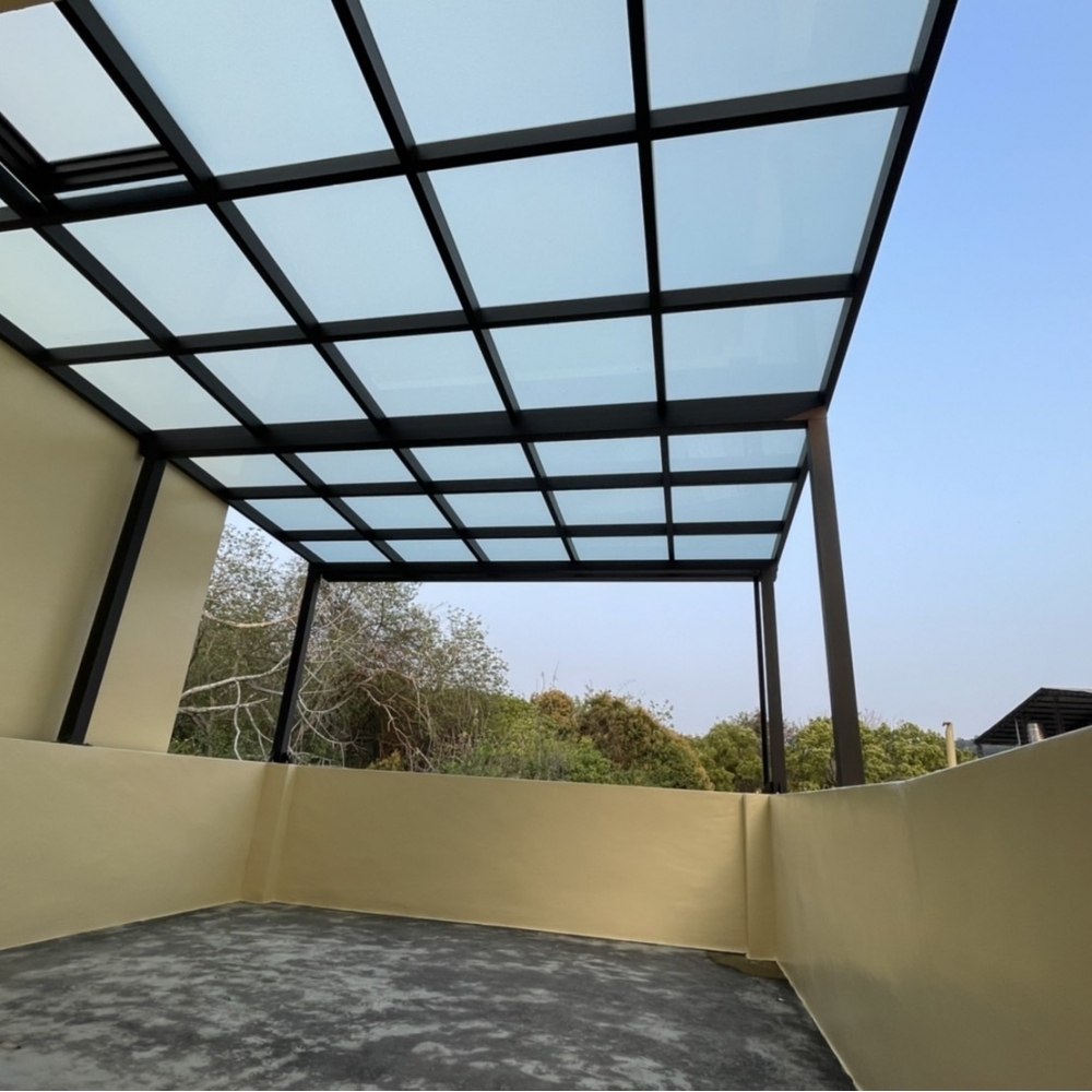 台中北屯採光罩施工