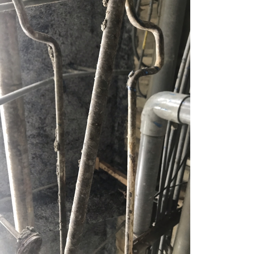 桃園觀音中華化工廠_碳纖維完成_1比2水泥粉光_屋頂水泥補平完成