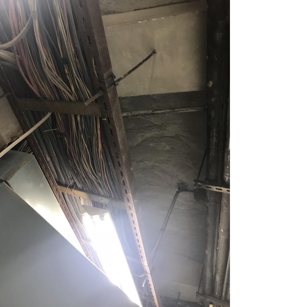 桃園觀音中華化工廠_水泥1比2粉光和油漆完成