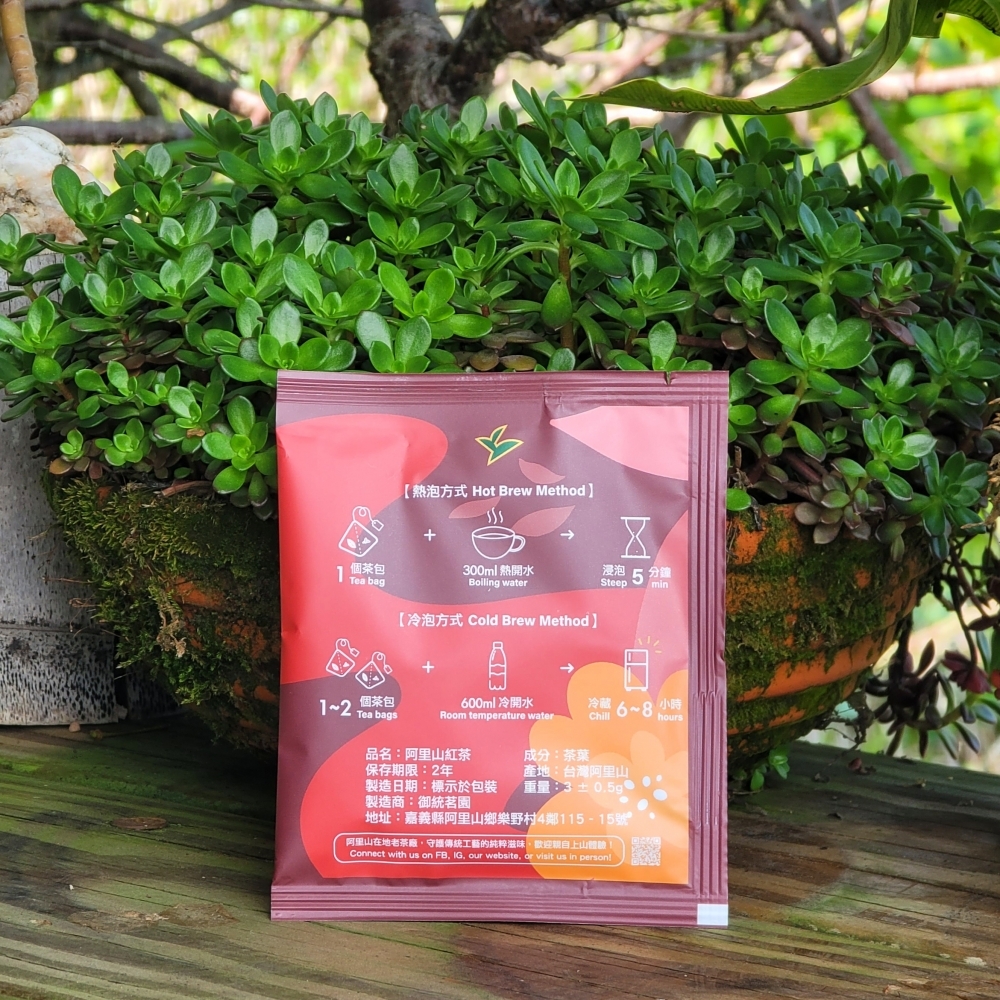 阿里山三角立體茶包－蜜香紅茶（30入）