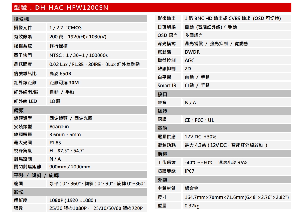 DH-HAC-HFW1200SN