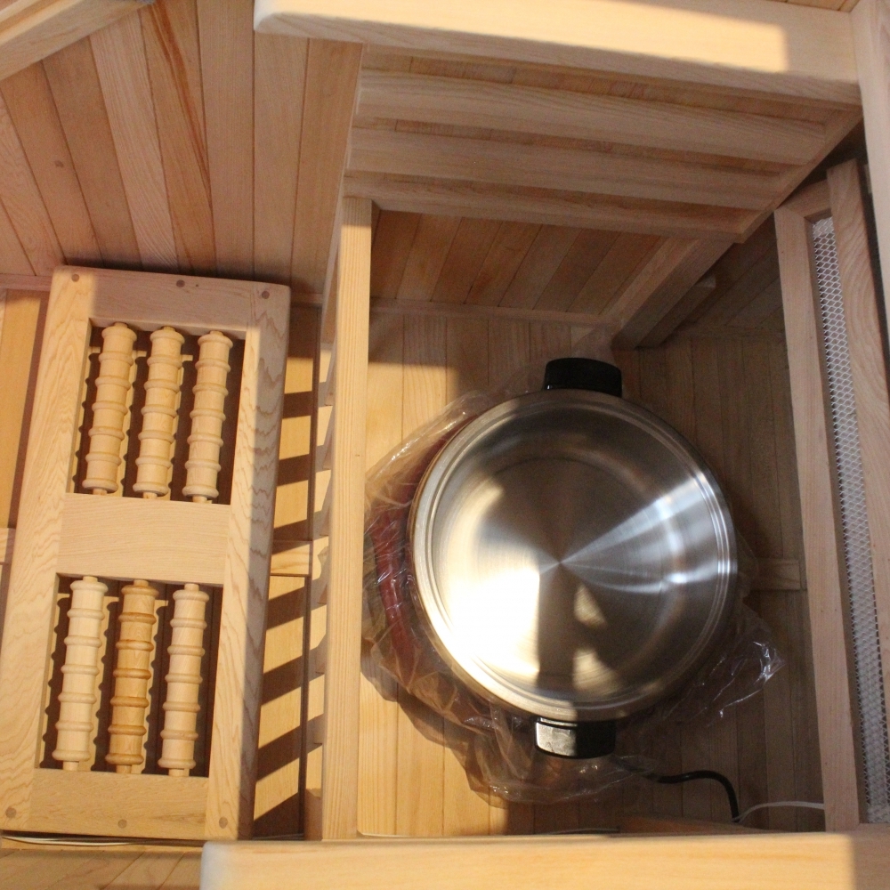台灣檜木個人式蒸氣烤箱