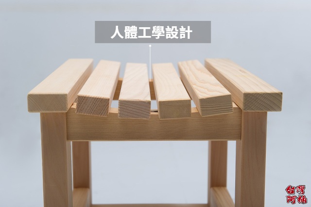 台灣檜木浴室椅39公分