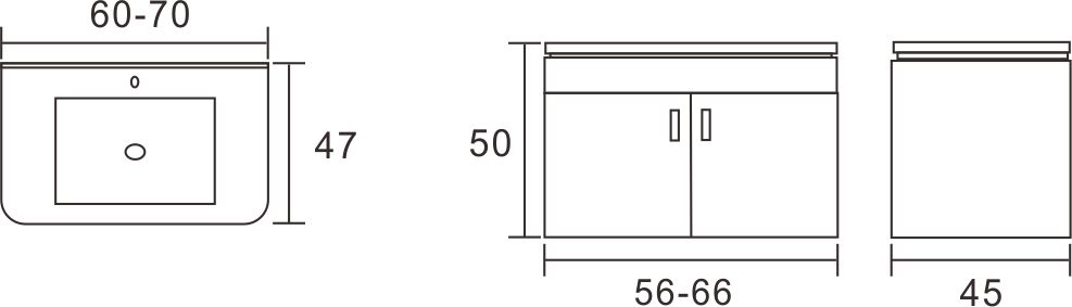 陶瓷鋼烤浴櫃組-貨號:FC-157W(60) FC-157B(60)  貨號:FC-57W(70) 