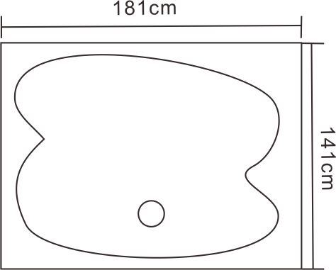 浴缸-貨號:58DS-401
