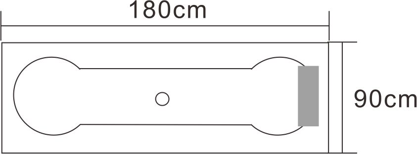 浴缸-貨號:58DS-601