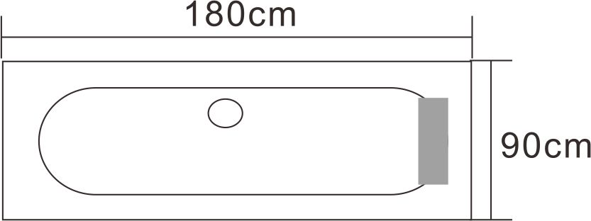 浴缸-貨號:58DS-602