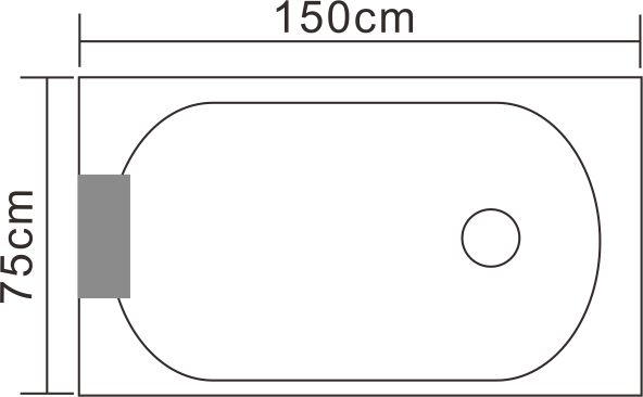 浴缸-貨號:58DS-801