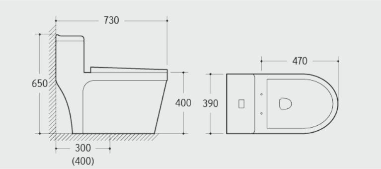 單體省水馬桶-貨號:58T-2369