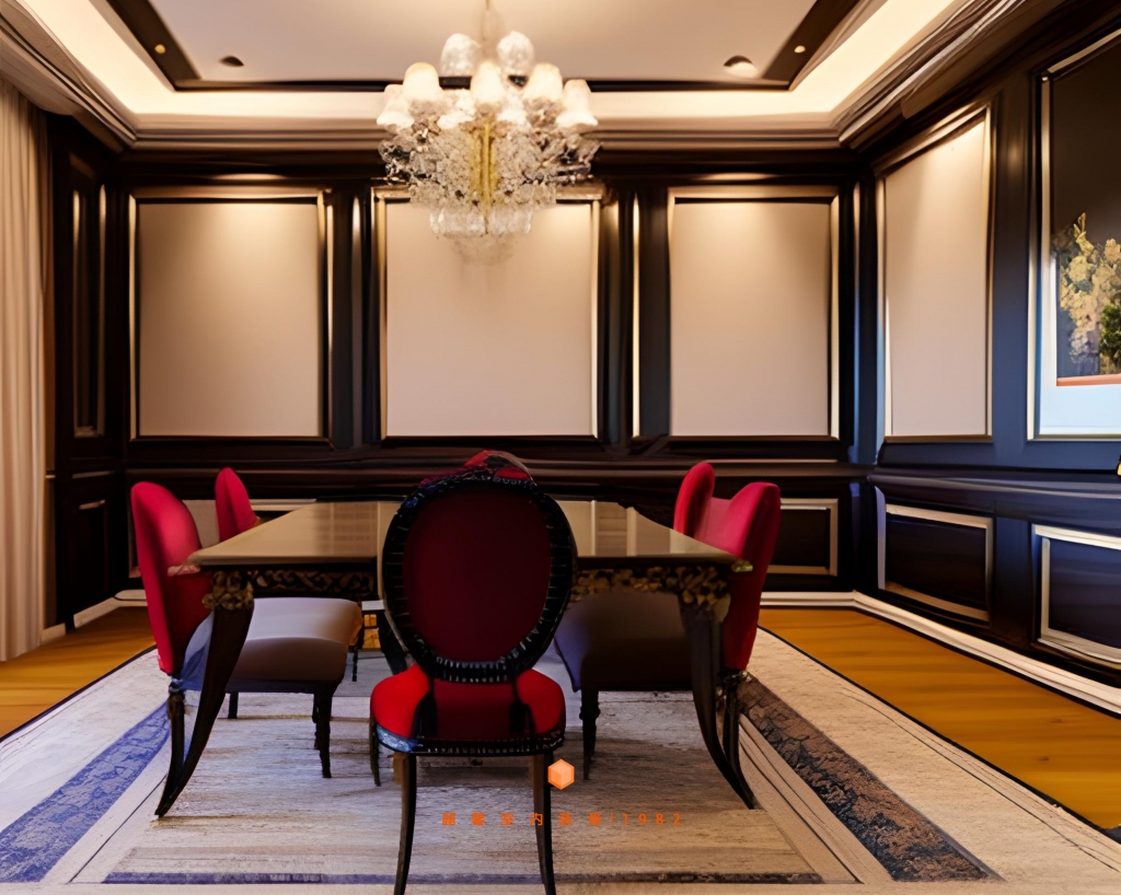 古典風格室內設計-多功能房