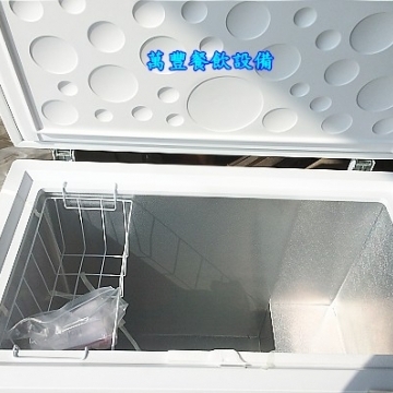 萬豐餐飲設備 全新 3尺1海爾上掀冰櫃 冷凍庫202L冷凍櫃 -18℃