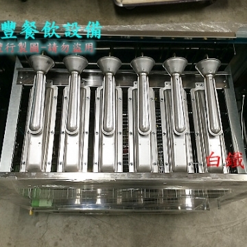 萬豐餐飲設備 全新 耀興(6管上火烤箱) 4管 8管 10管 下火烤箱