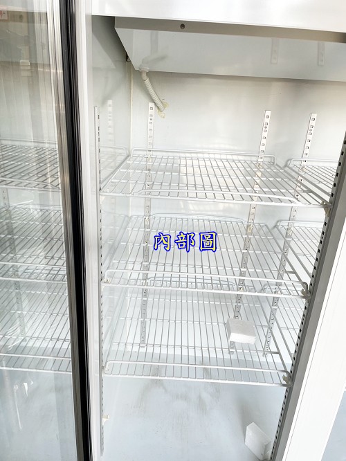 萬豐二手貨 二手 雙門玻璃冷藏/展示冰箱/二手冰箱/冷藏冰箱/雙門冷藏冰箱 西點櫥 冷藏櫃二門
