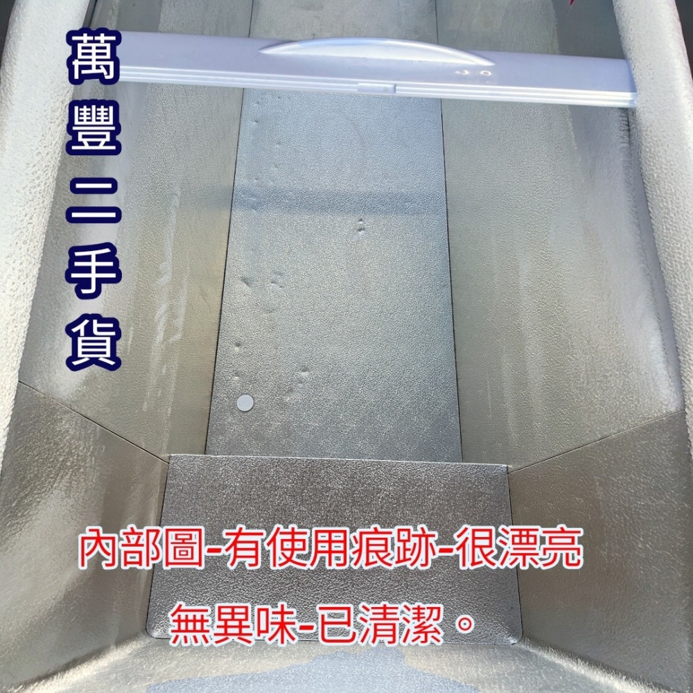 萬豐二手貨 二手 瑞興 6尺玻璃對拉冰櫃 RS-DF600 602公升 六尺玻璃對拉冰櫃 臥式玻璃對