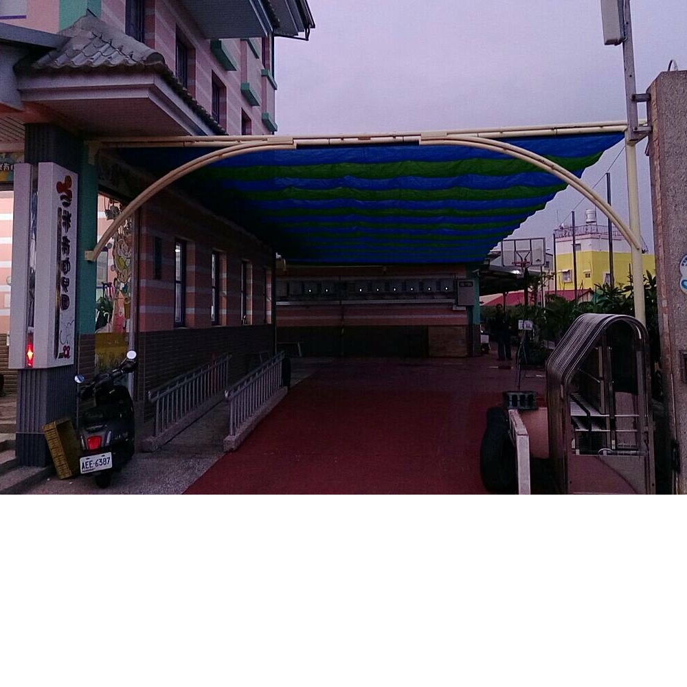 馬達驅動彩色遮陽網