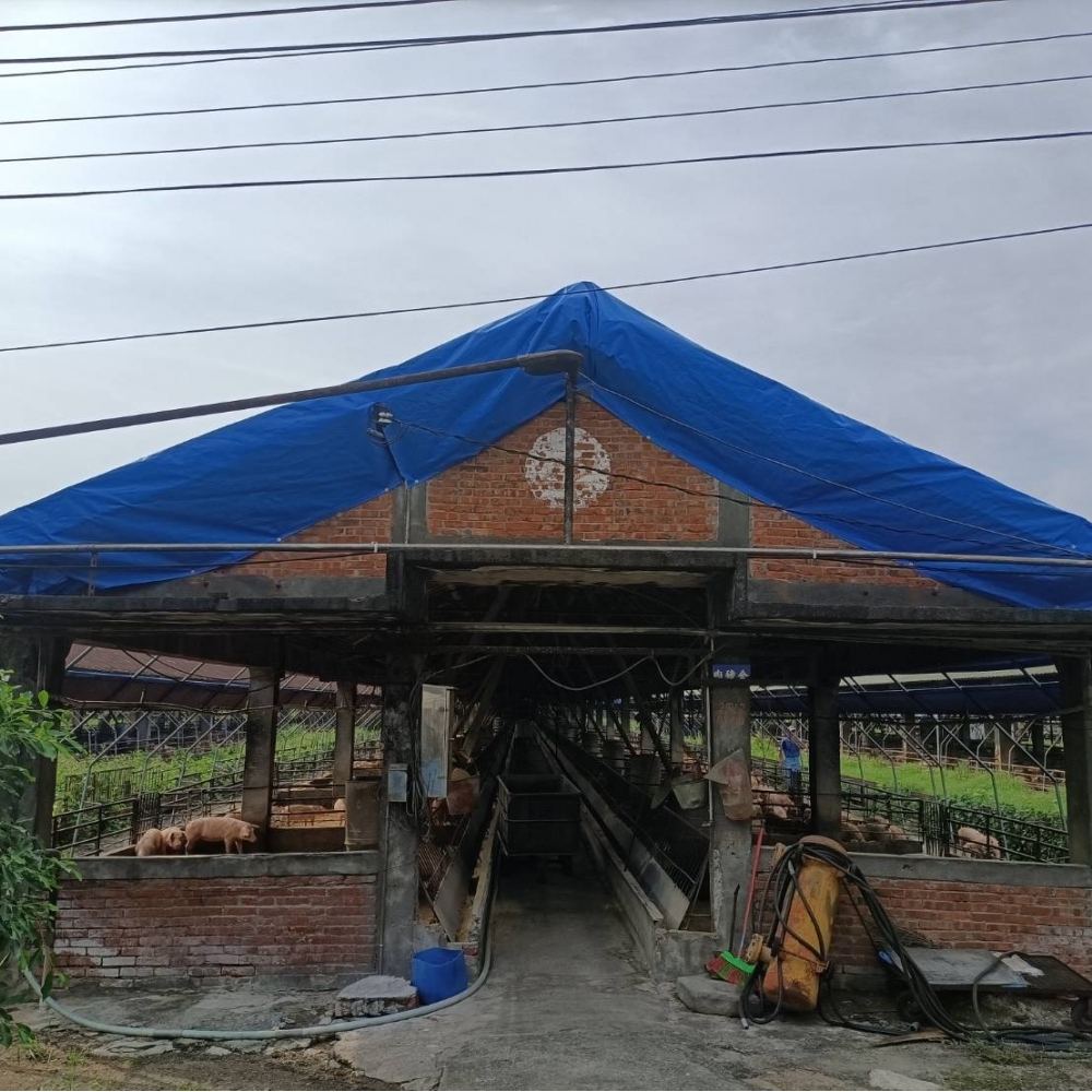 固定式帆布-屋頂防風止漏