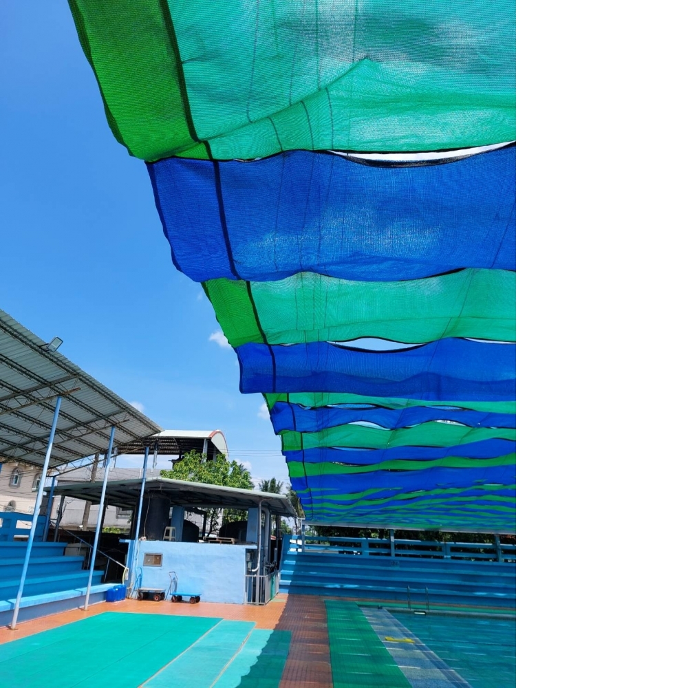 馬達驅動彩色遮陽網