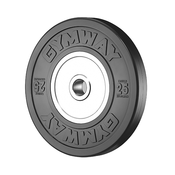 GYMWAY 訓練型奧林匹克可摔槓片（黑色25kg）