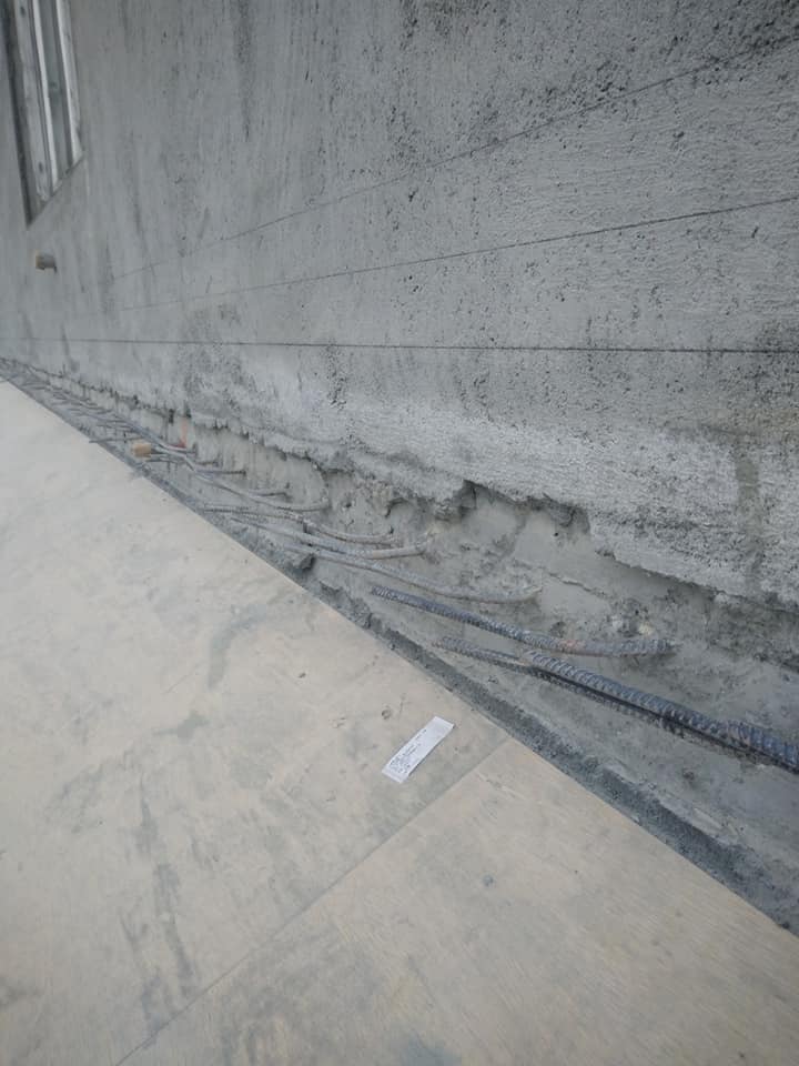 1061218彰化田尾牆面出鐵打除工程