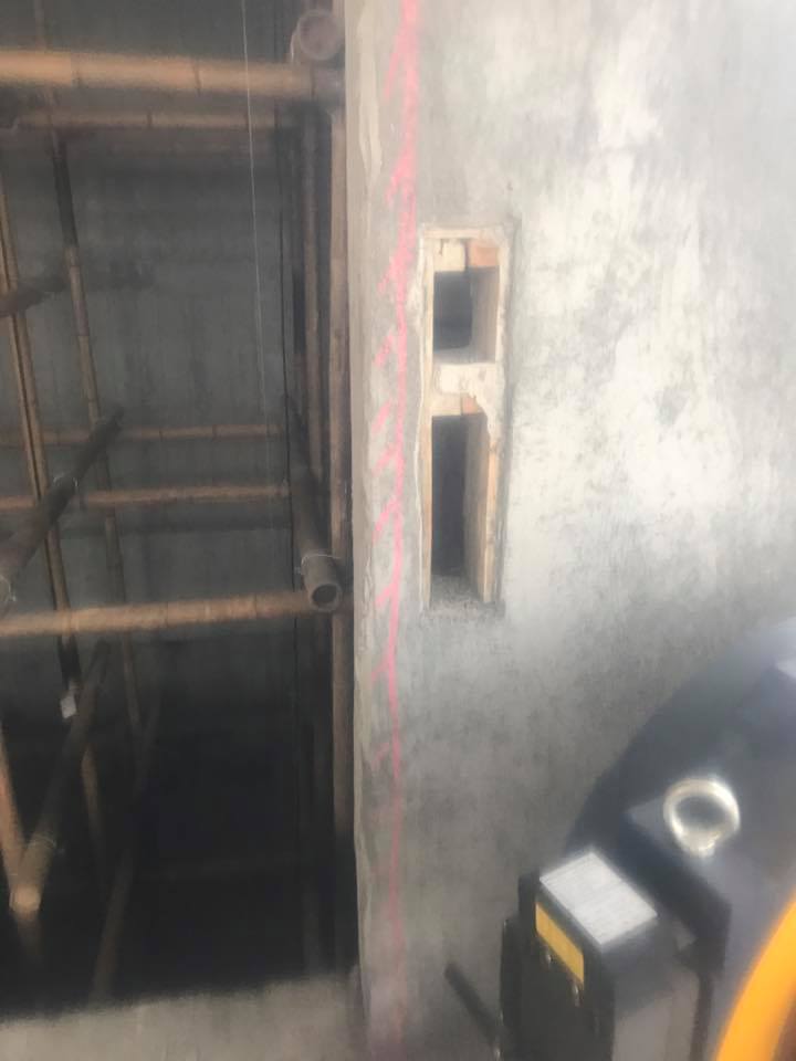 1070101彰化社頭織襪工廠電梯門拓寬打除工程